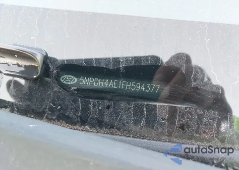 2015 Hyundai Elantra Limited from USA, damaged, VIN 5NPDH4AE1FH594377